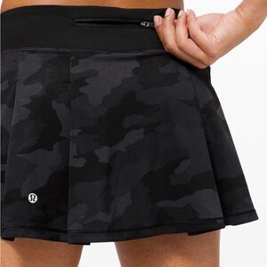 Lululemon Pace Rival Skirt Camo 6